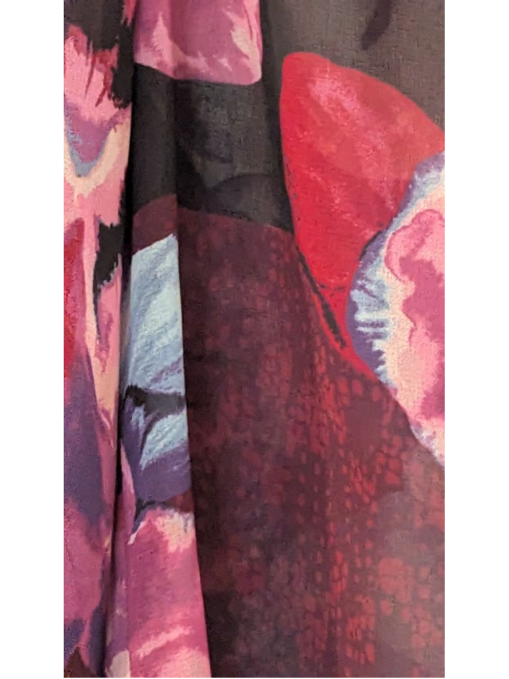Women's WHBM Pink Purple Floral Blouse XXS - Picture 3 of 8